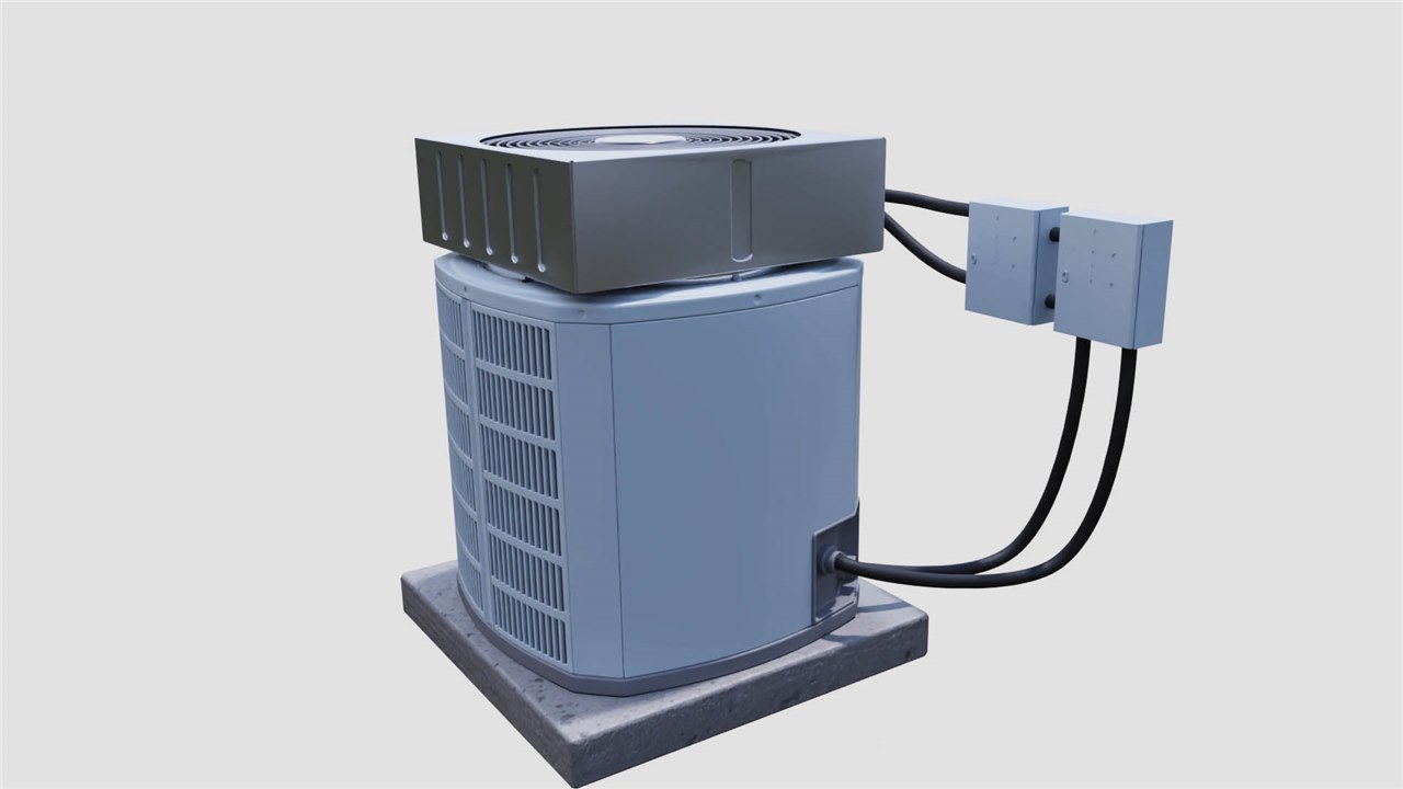 ACES mounted on outdoor AC condenser unit